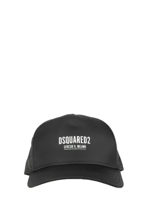 Dsquared2 Logo Printed Baseball Cap