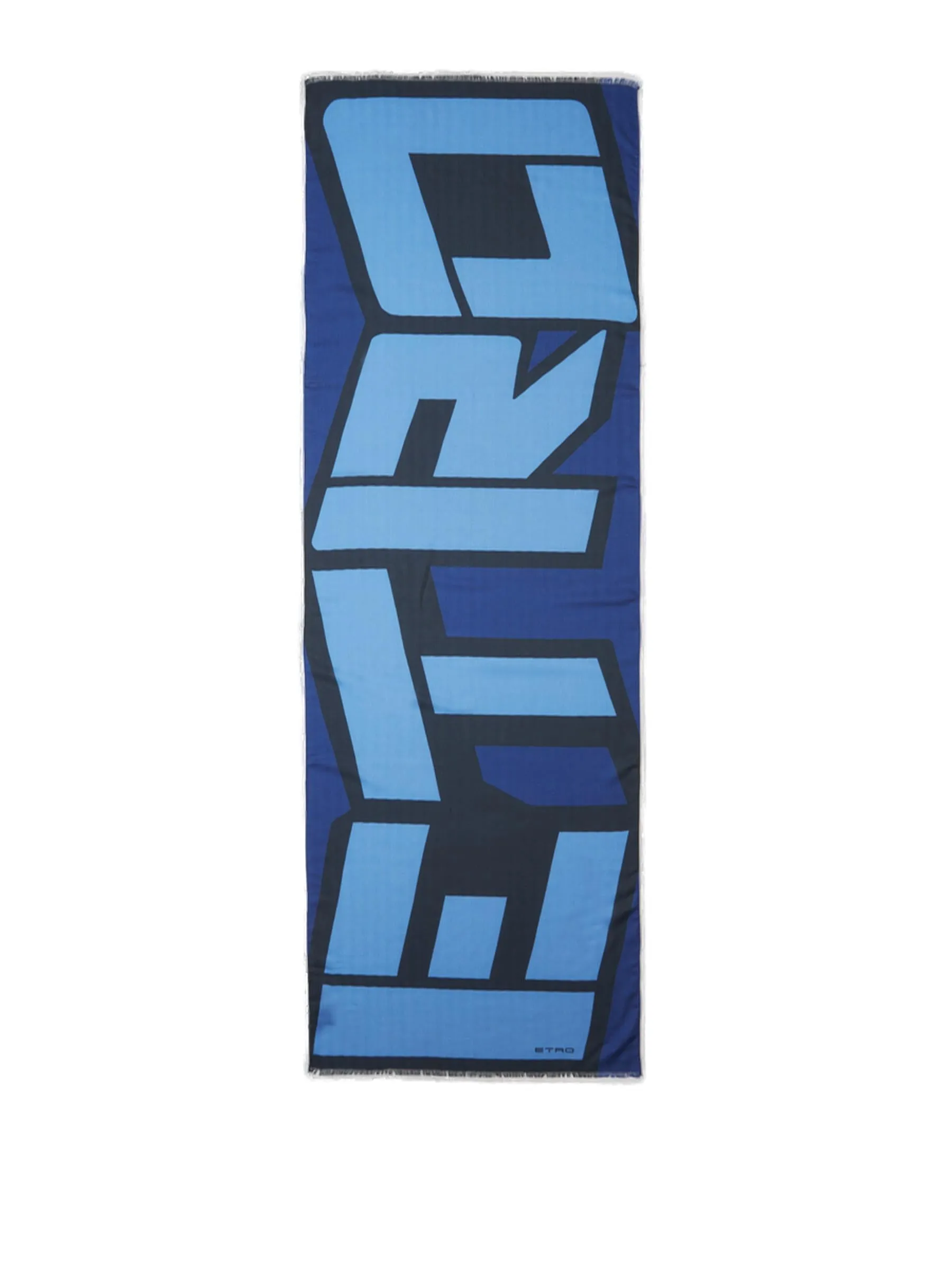 Etro Frayed Edge Woven Scarf