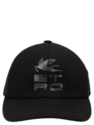 Etro Logo Print Baseball Cap