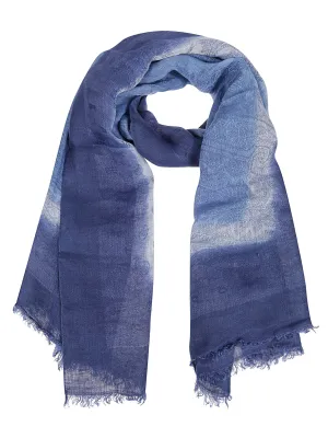 Etro Paisley Printed Fringed Edge Scarf