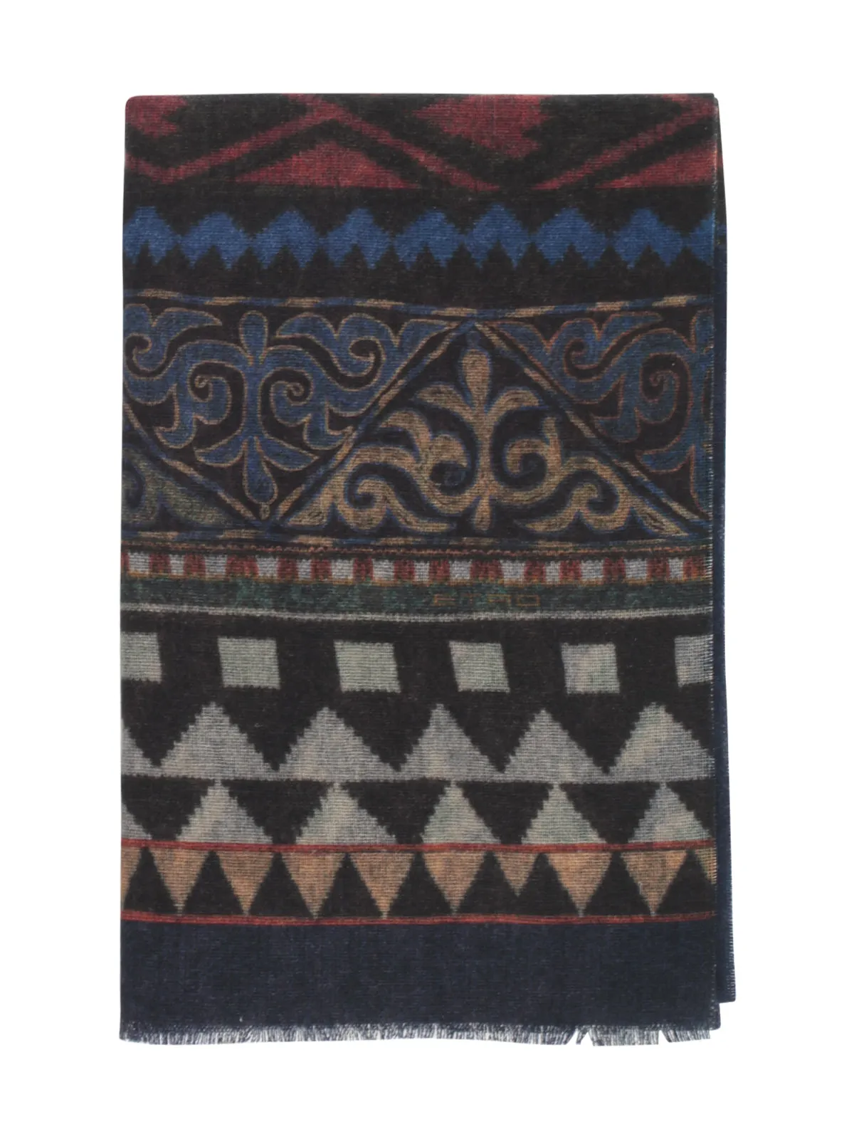 Etro Patterned Jacquard Scarf