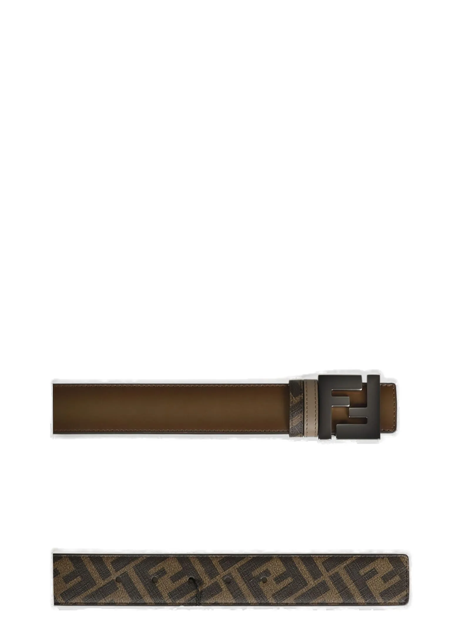 Fendi Logo Plaque Reversible Belt