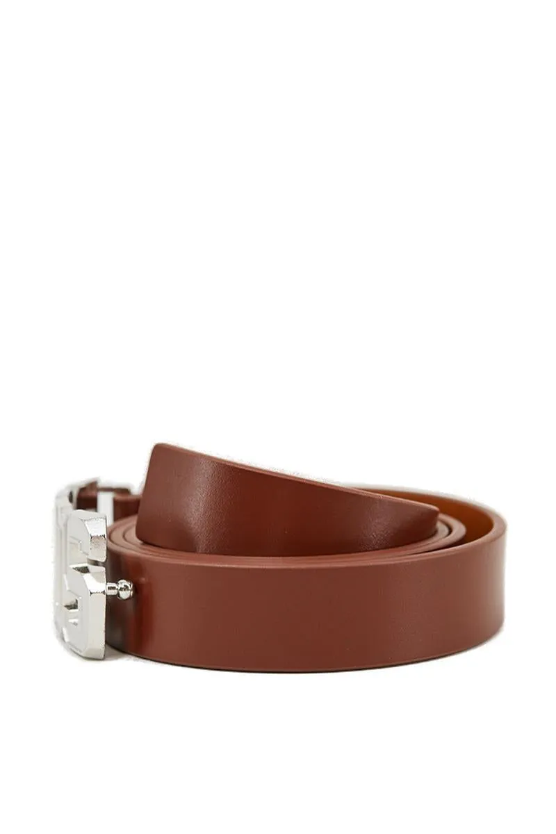 GCDS Logo Plaque Buckle Belt