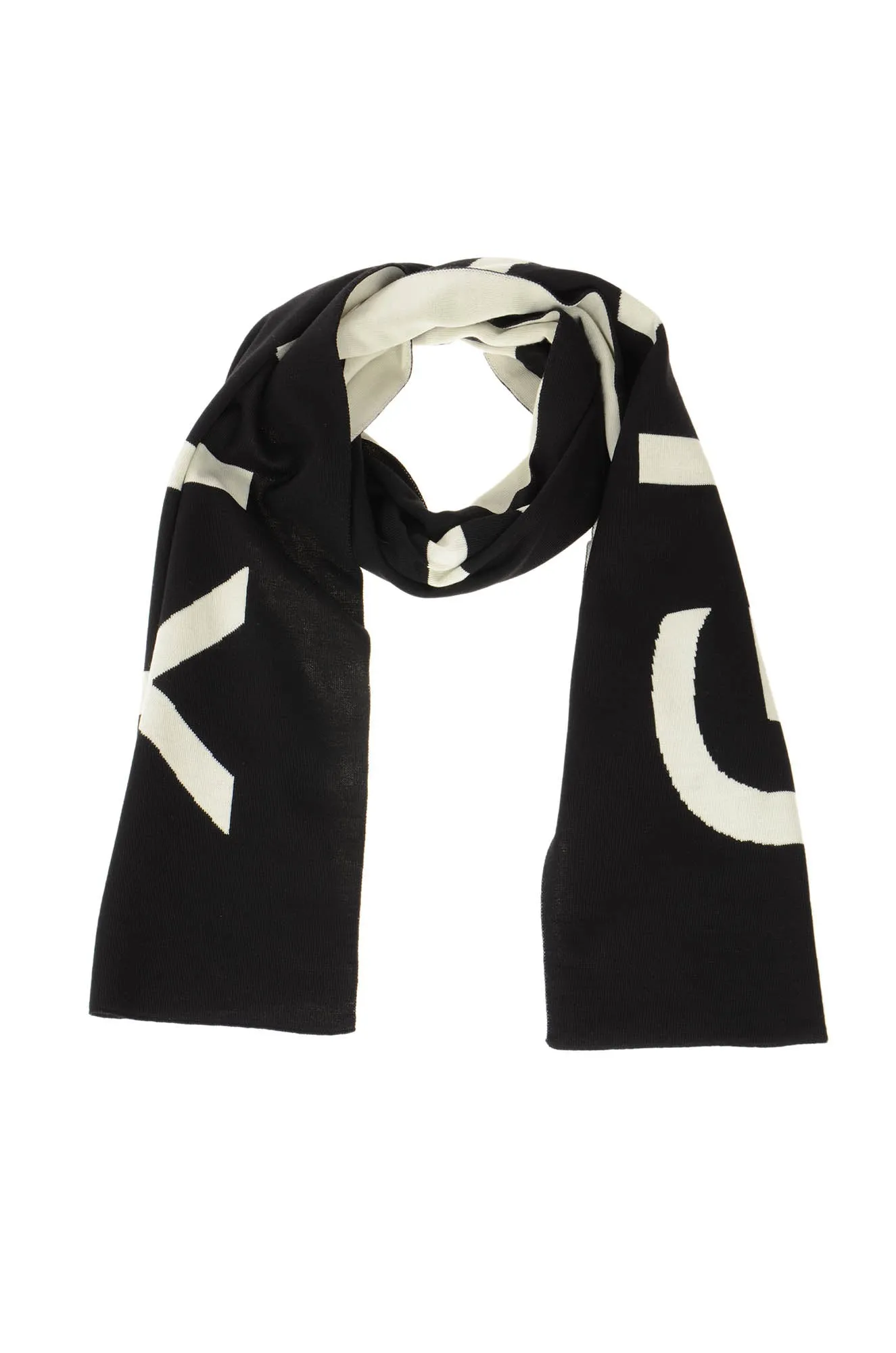 Givenchy Logo Intarsia Knit Scarf