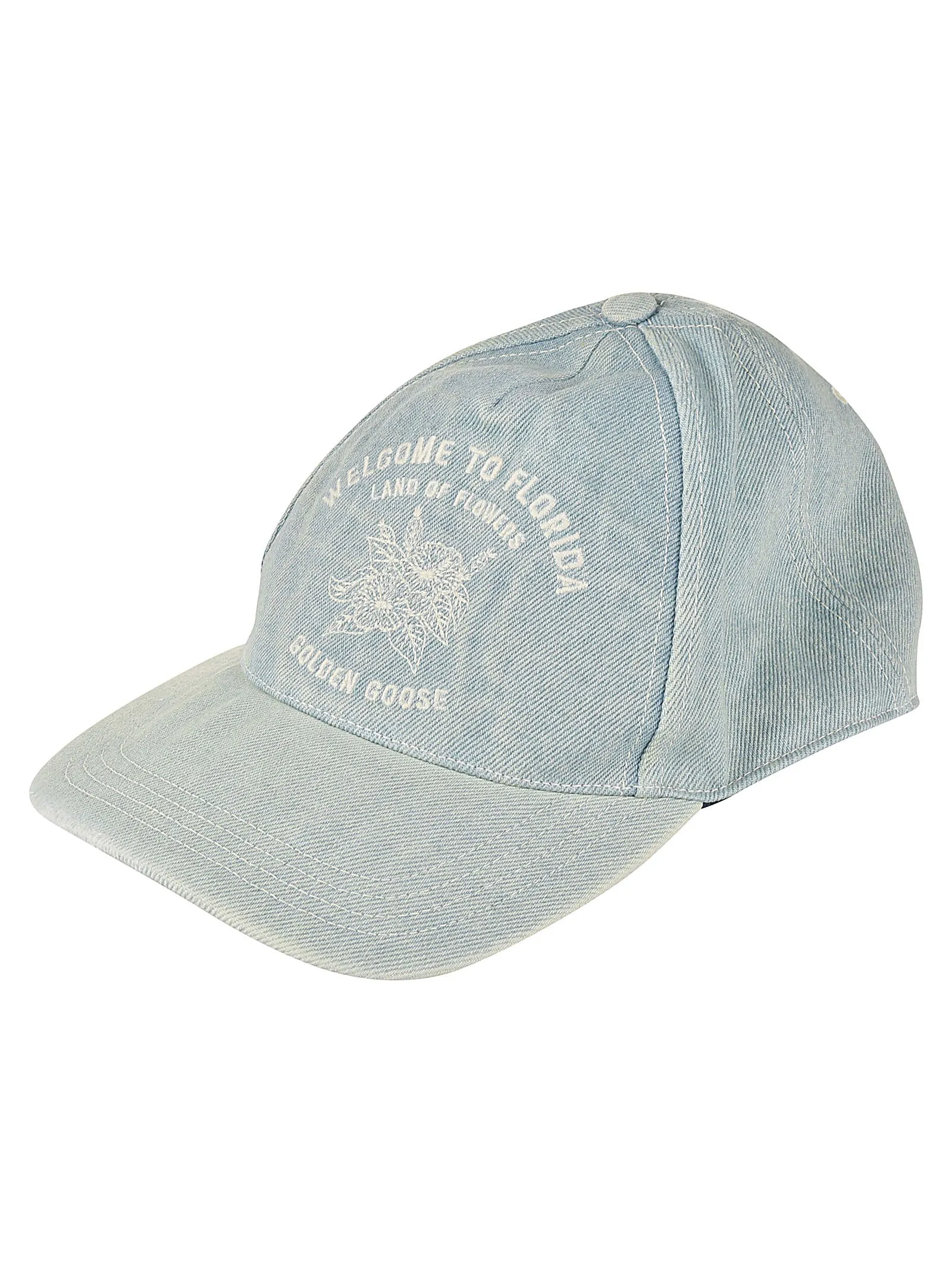 Golden Goose Deluxe Brand Logo Embroidered Baseball Hat
