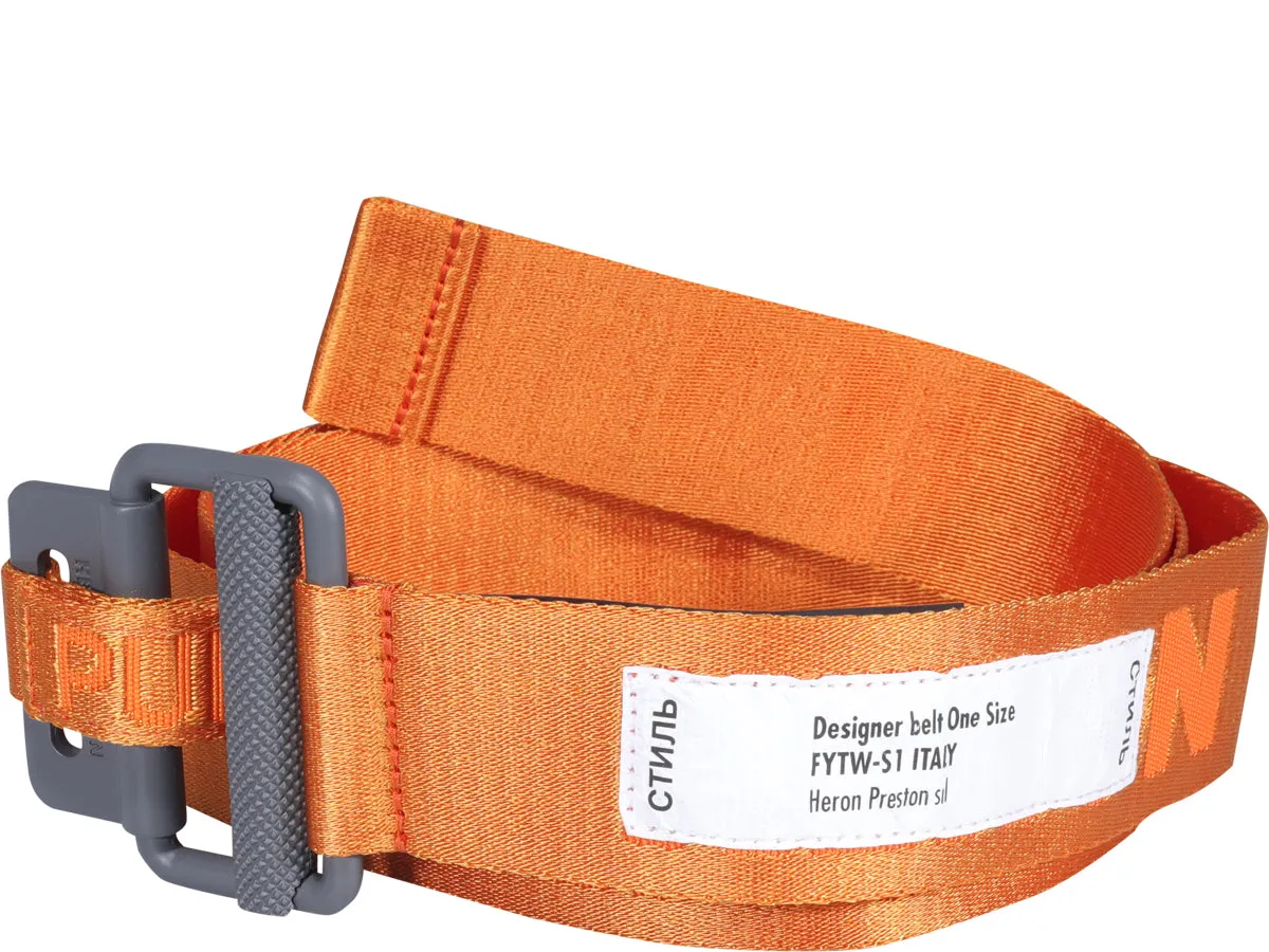Heron Preston Logo Jacquard Belt