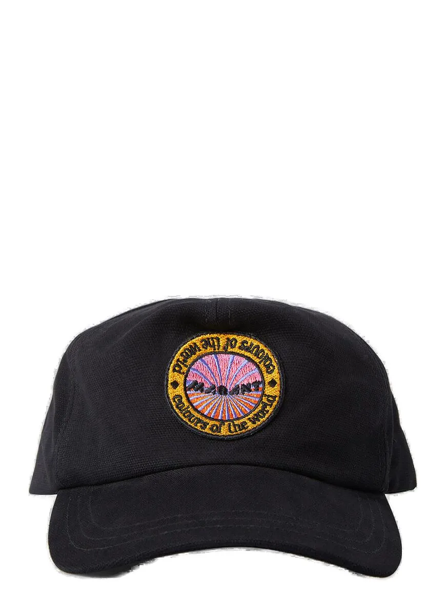 Isabel Marant Tyron Logo Patch Baseball Hat