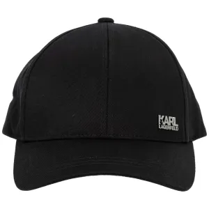 Karl Lagerfeld Logo Print Baseball Cap