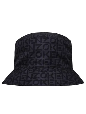 Kenzo Monogram Reversible Bucket Hat