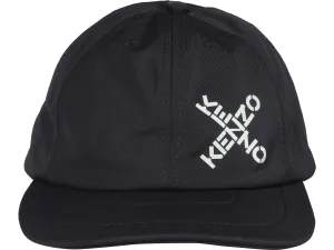Kenzo Sport Logo Printed Baseball Cap