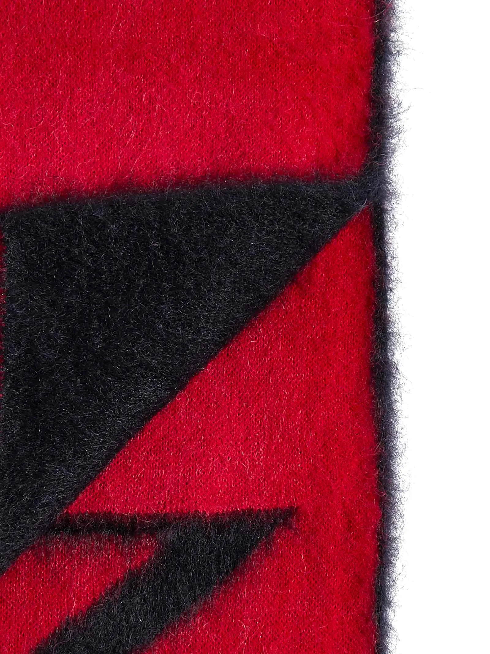 Lanvin Logo Intarsia Scarf