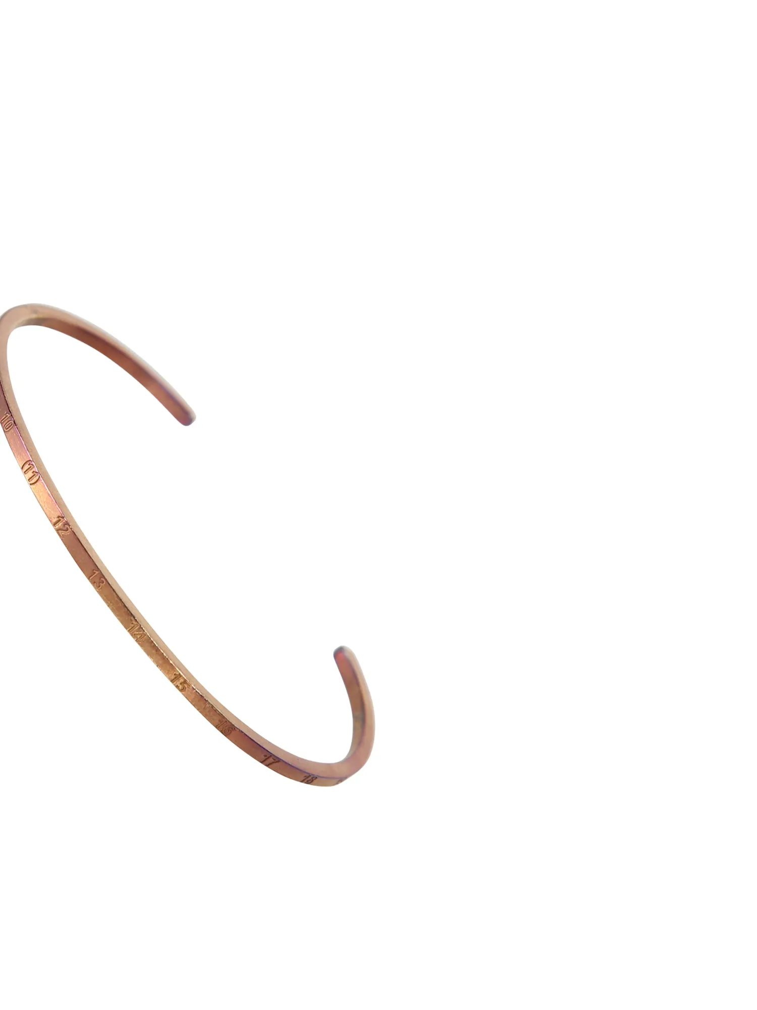Maison Margiela Number Logo Slim Cuff Bracelet