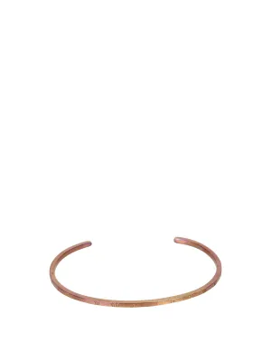 Maison Margiela Number Logo Slim Cuff Bracelet