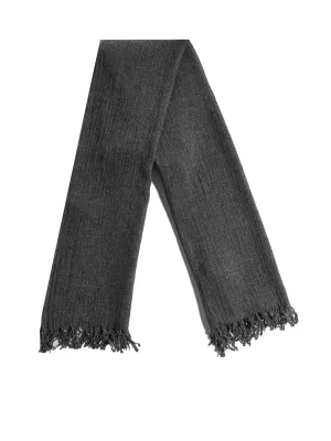 Malo Fringed Fine Knit Scarf
