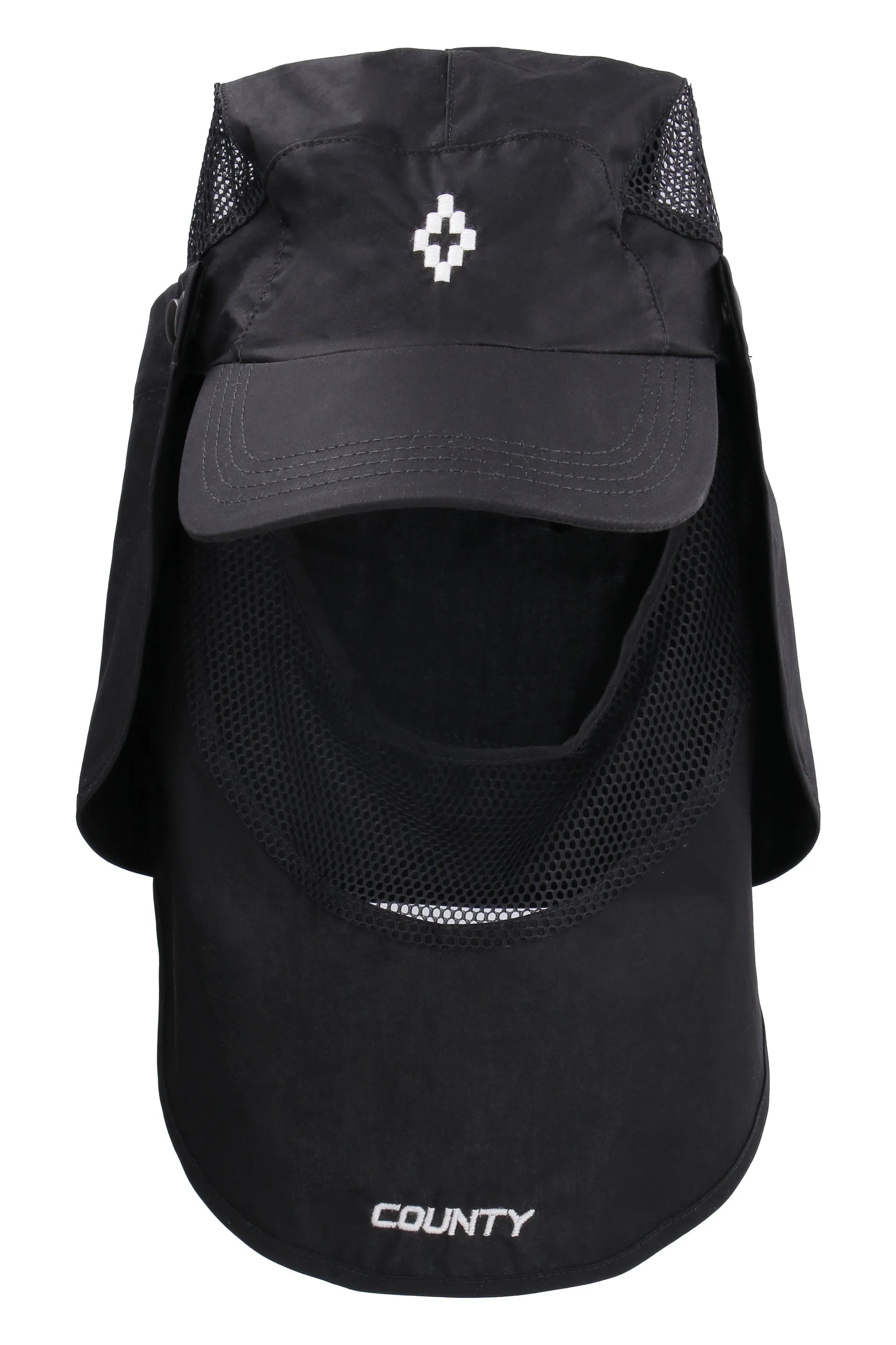 Marcelo Burlon County Of Milan Logo Embroidered Hat