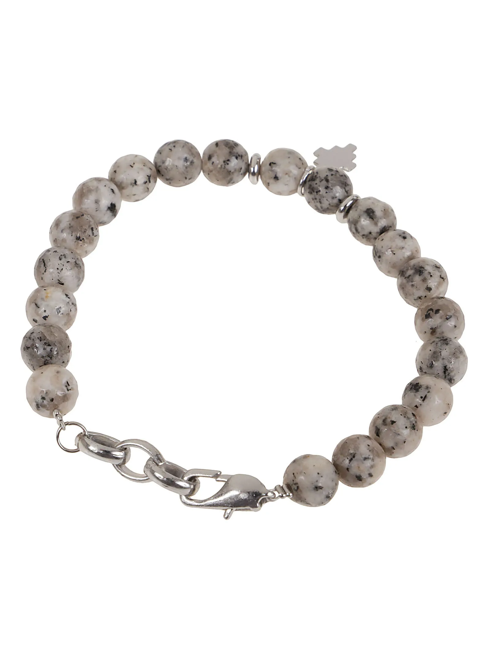 Marcelo Burlon County Of Milan Logo Plaque Bracelet