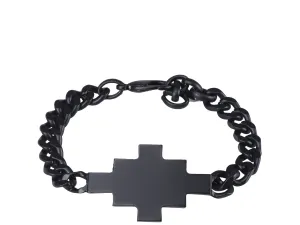Marcelo Burlon County Of Milan Logo Plaque Bracelet