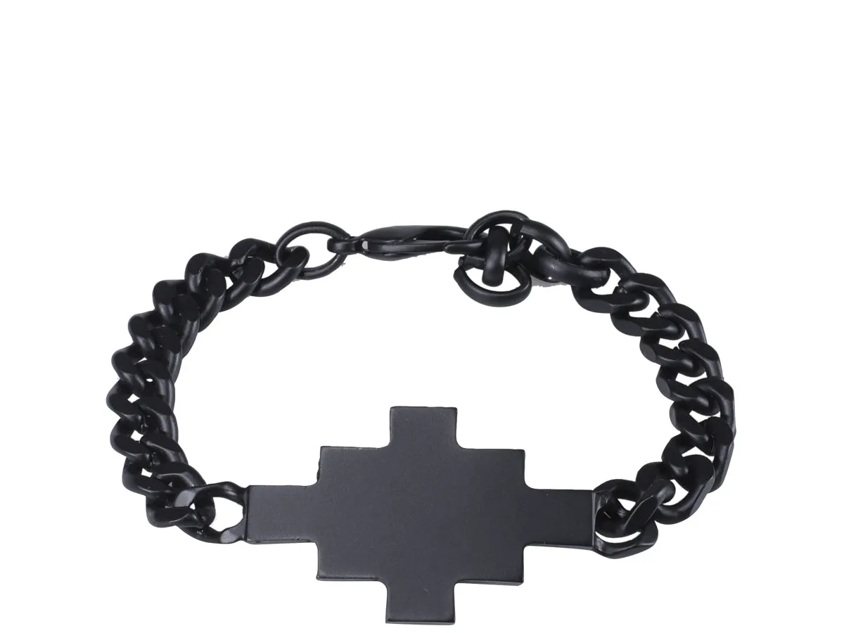 Marcelo Burlon County Of Milan Logo Plaque Bracelet