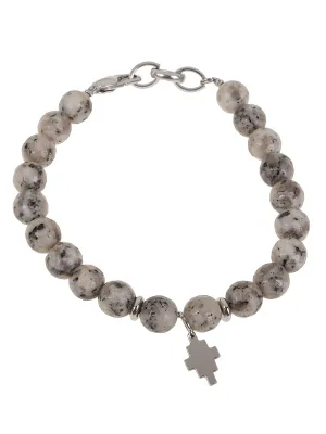 Marcelo Burlon County Of Milan Logo Plaque Bracelet