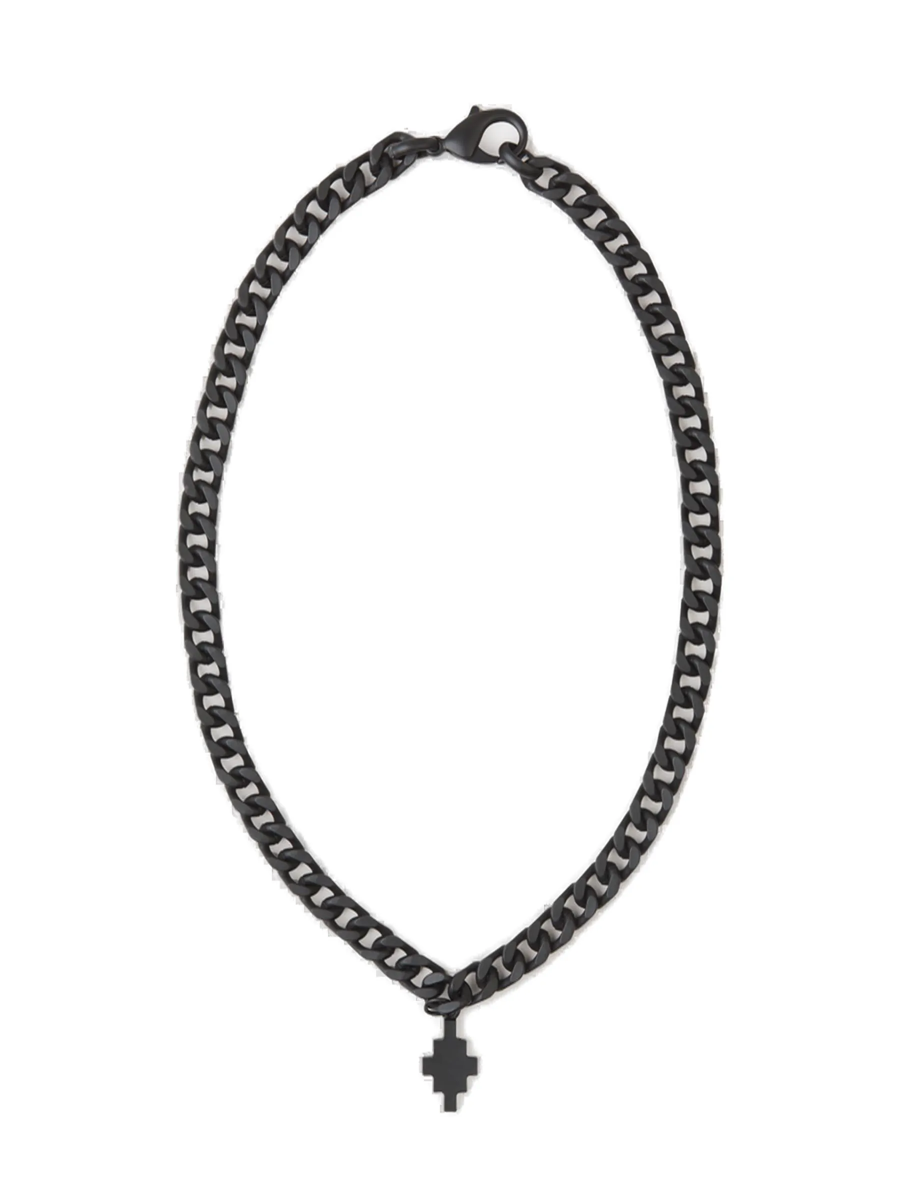Marcelo Burlon County Of Milan Logo Plaque Necklace