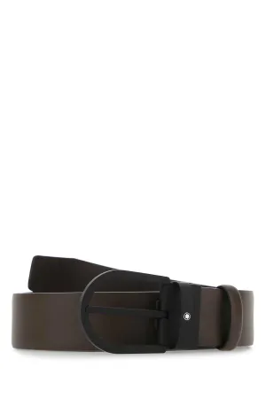 Montblanc Horseshoe Buckle Belt