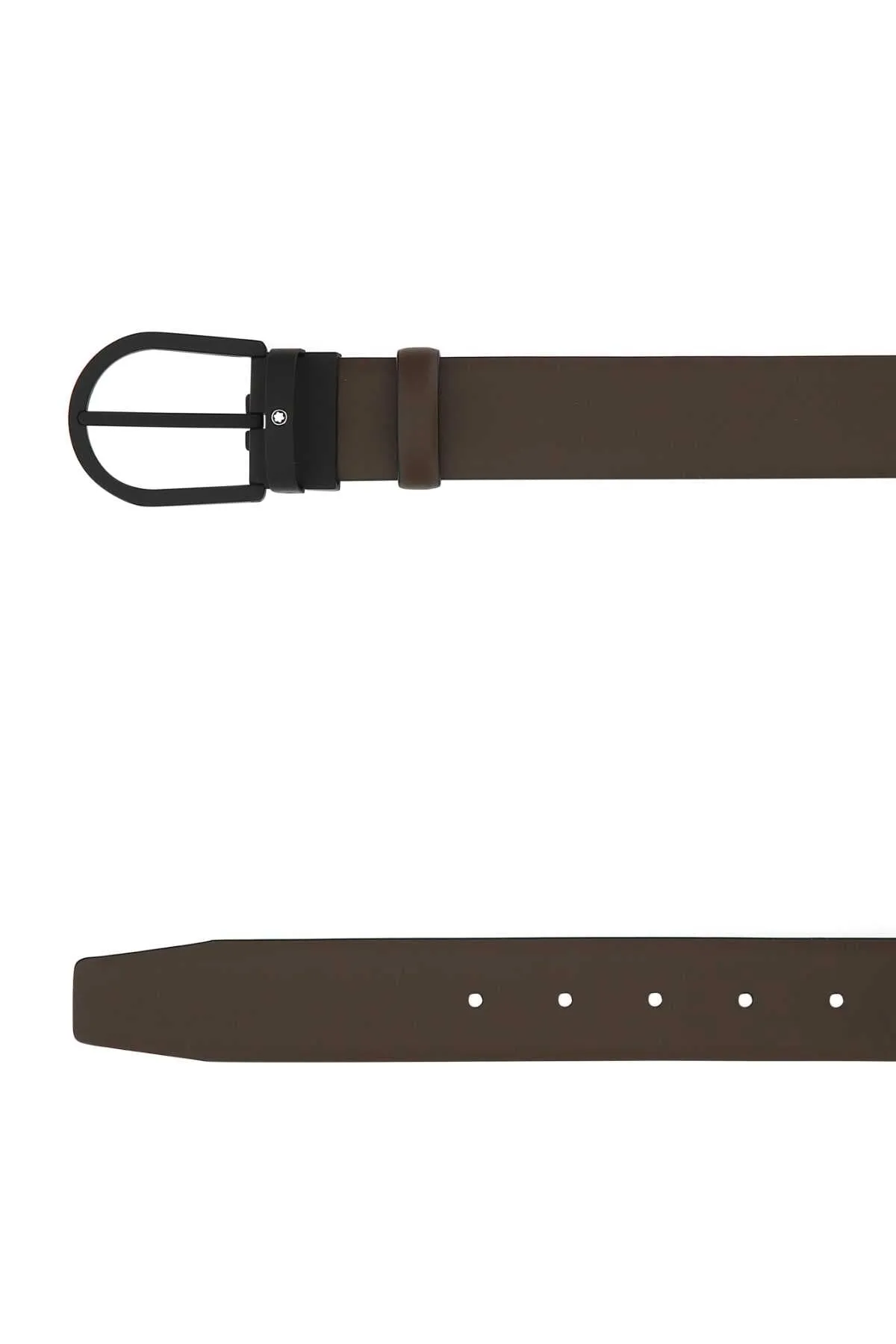 Montblanc Horseshoe Buckle Belt