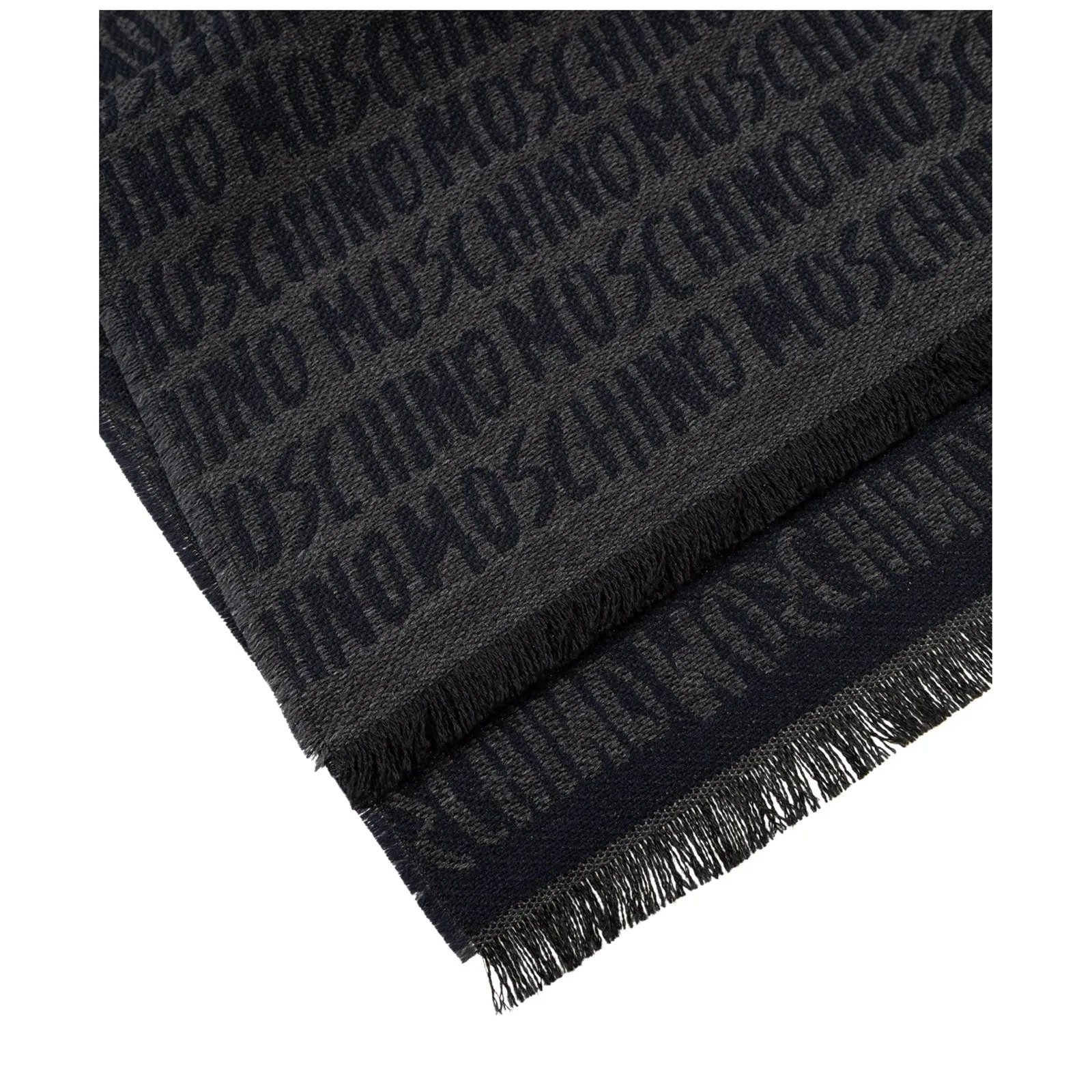 Moschino All-Over Logo Patterned Scarf