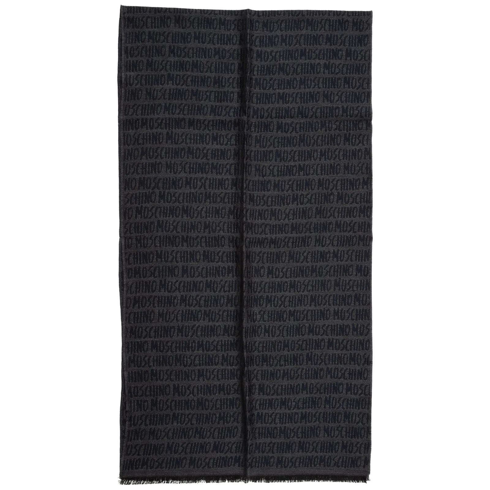 Moschino All-Over Logo Patterned Scarf
