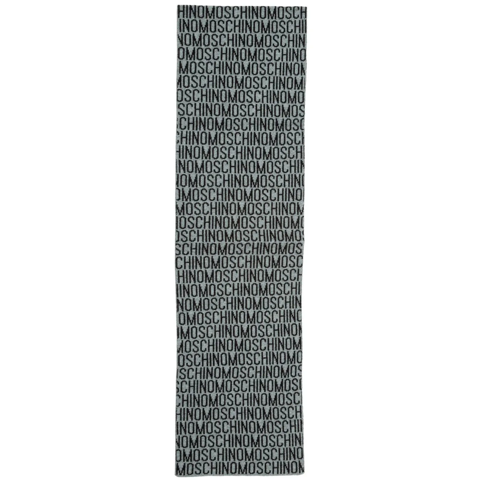 Moschino Contrasting Logo Scarf