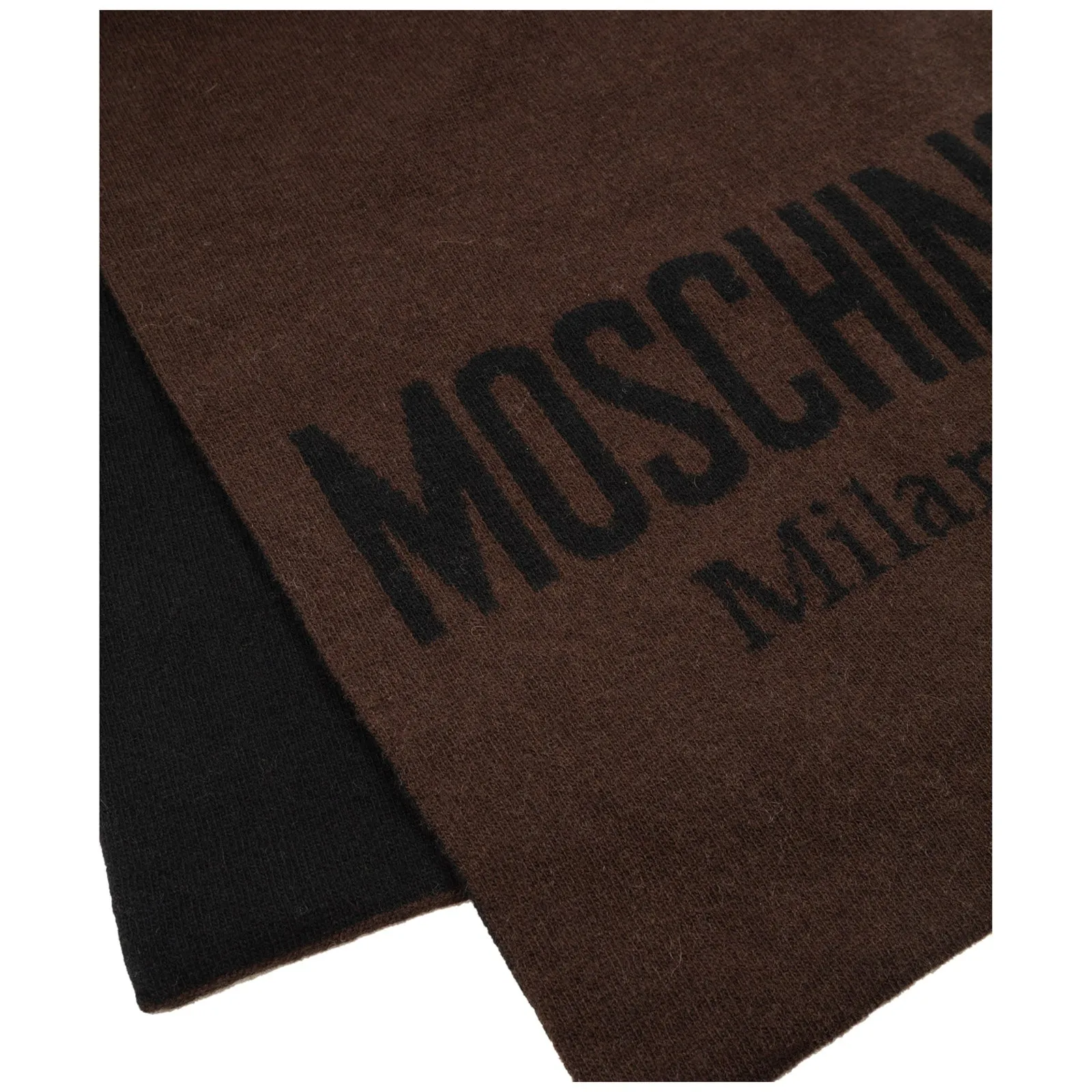 Moschino Logo Detailed Scarf