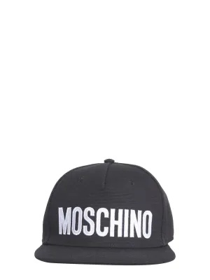 Moschino Logo Embroidered Baseball Cap