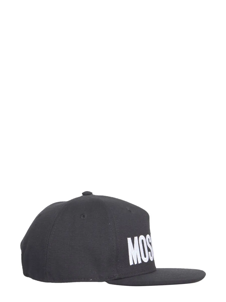 Moschino Logo Embroidered Baseball Cap