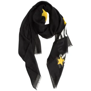 Moschino Star Logo Teddy Bear Scarf