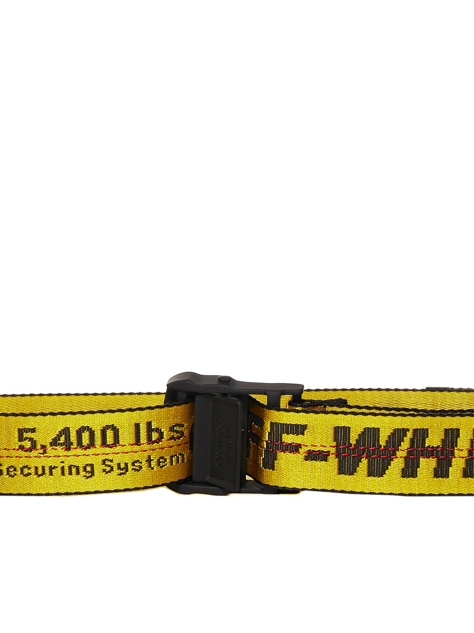 Off-White Industrial Logo Tape Belt