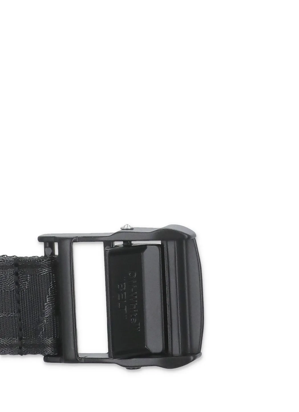 Off-White Logo Intarsia Buckle Belt
