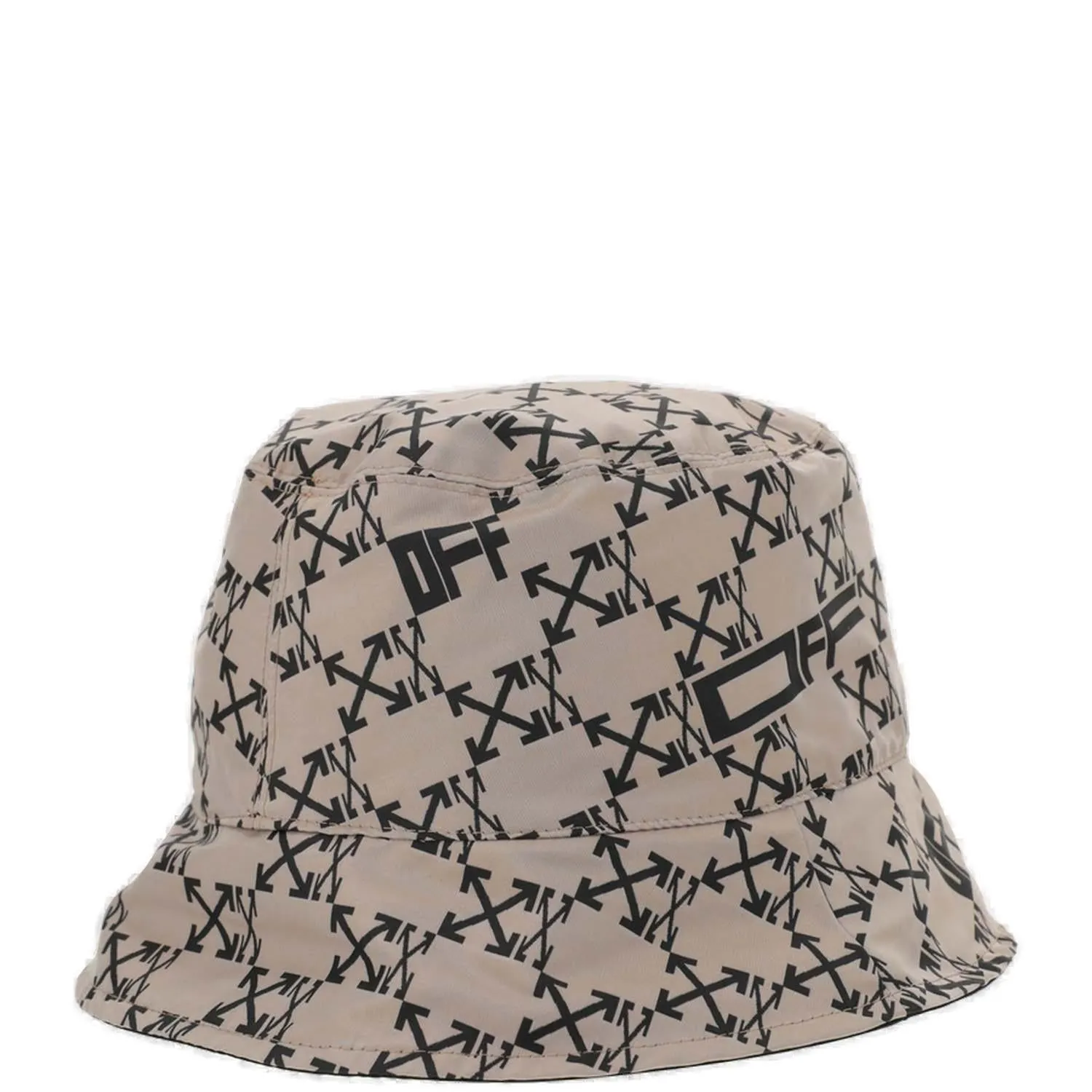 Off-White Reversible Narrow Brim Bucket Hat