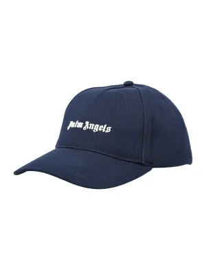 Palm Angels Classic Logo Detailed Baseball Hat