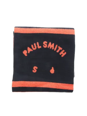 Paul Smith Striped Happy Scarf
