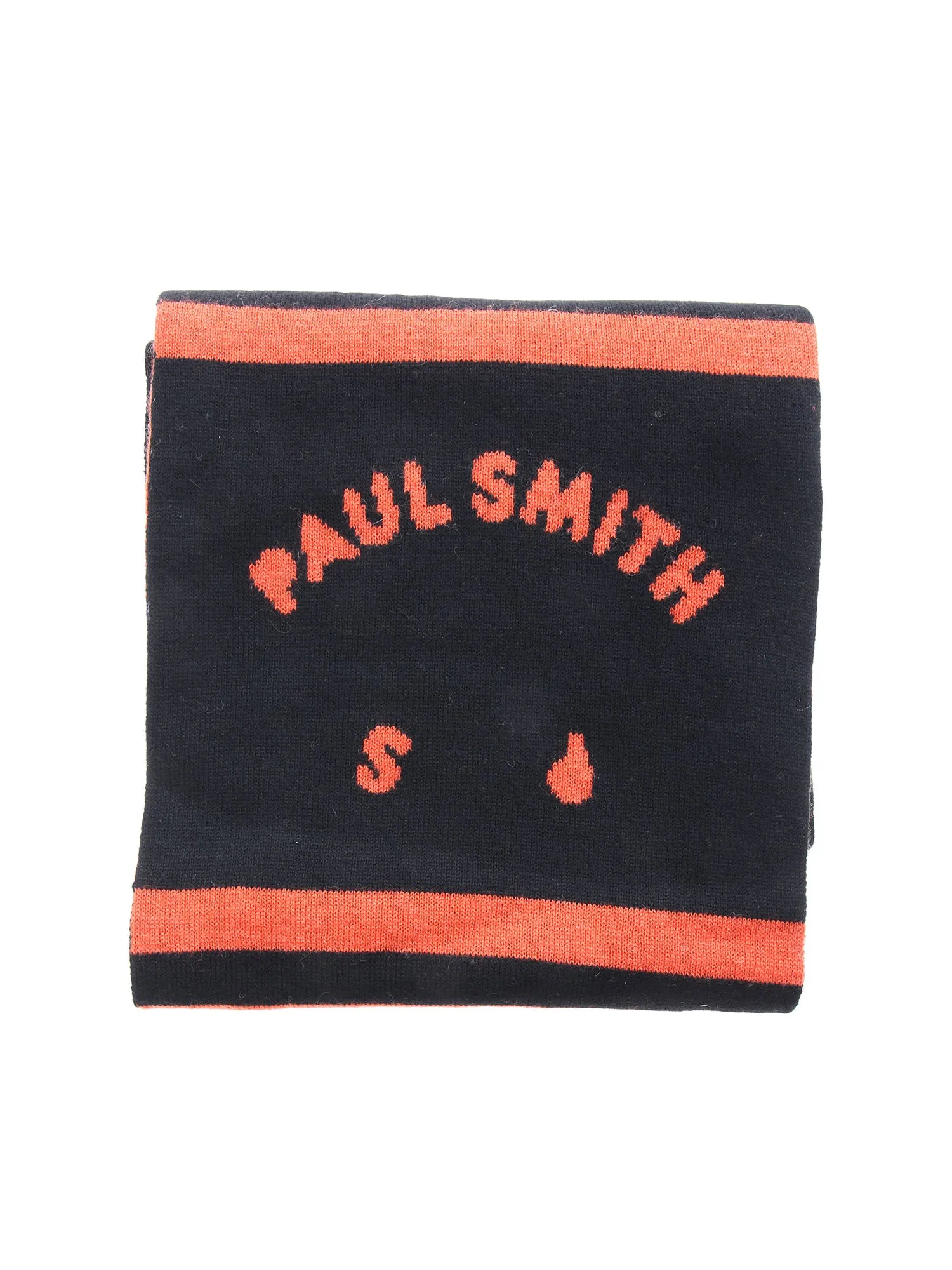 Paul Smith Striped Happy Scarf