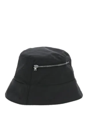 Rick Owens DRKSHDW Zip Detailed Bucket Hat