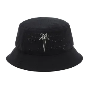 Rick Owens X Champion Logo Embroidered Bucket Hat
