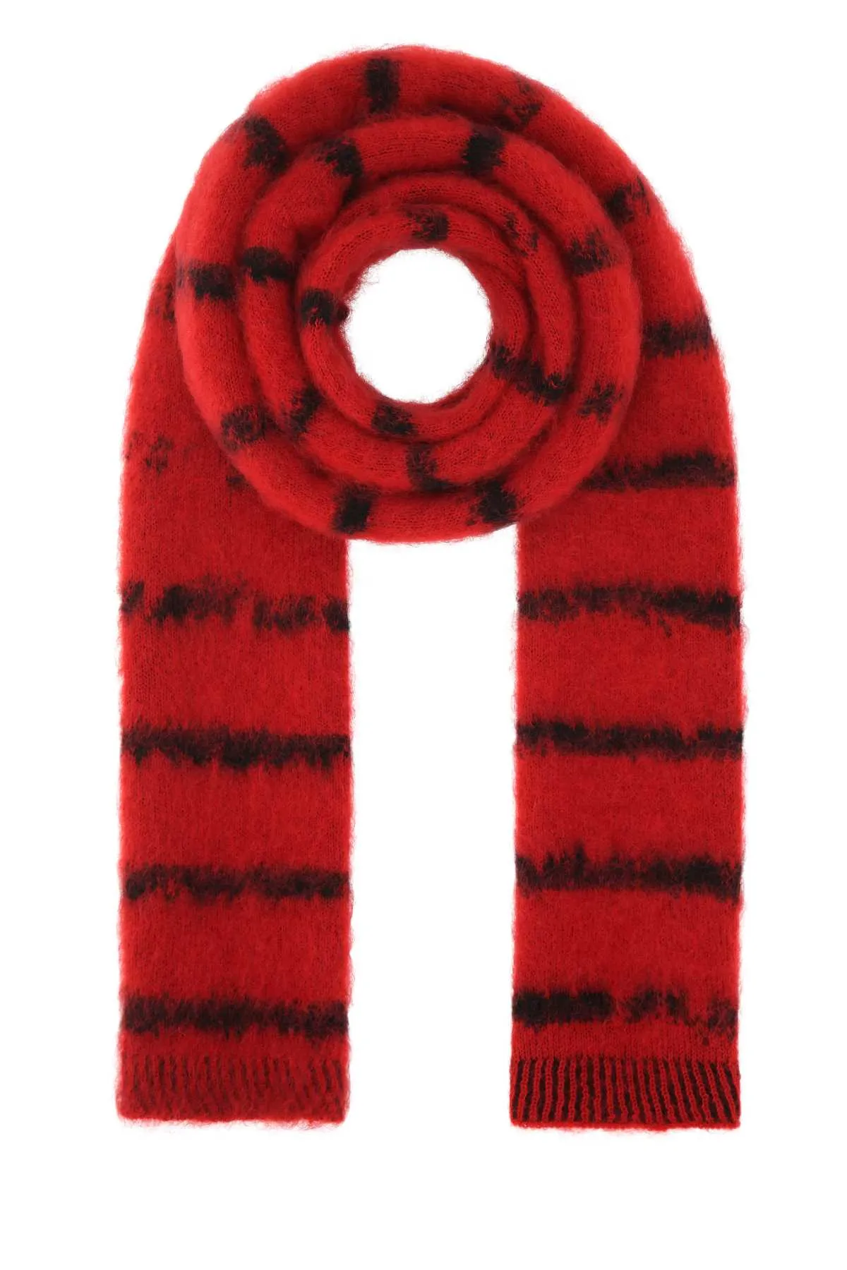 Saint Laurent Interrupted Stripe Scarf