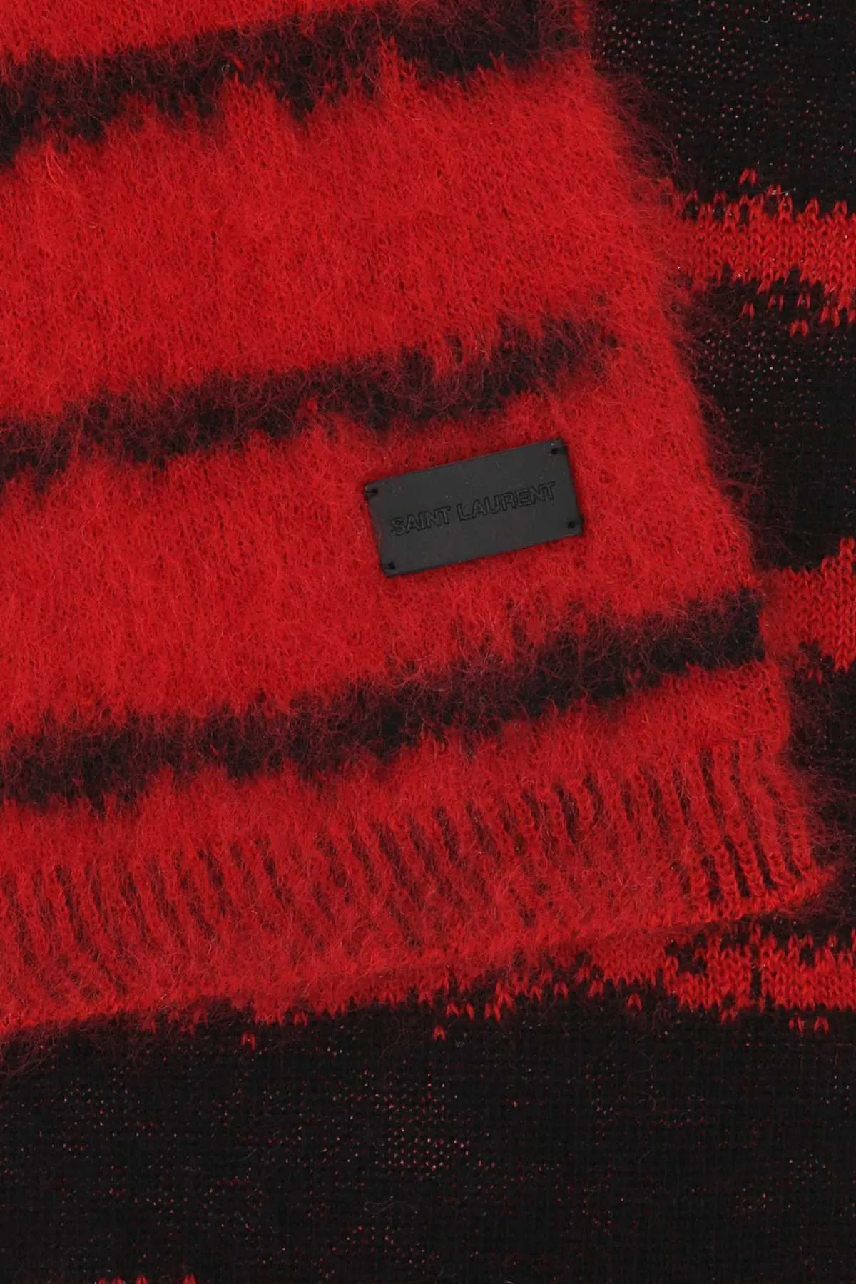 Saint Laurent Interrupted Stripe Scarf
