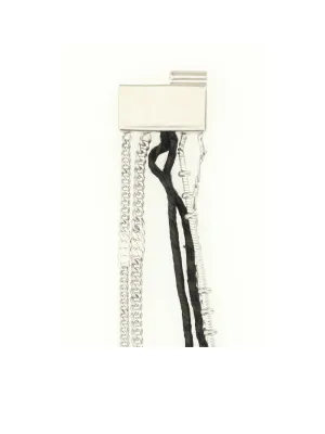 Saint Laurent Logo Detailed Bracelet