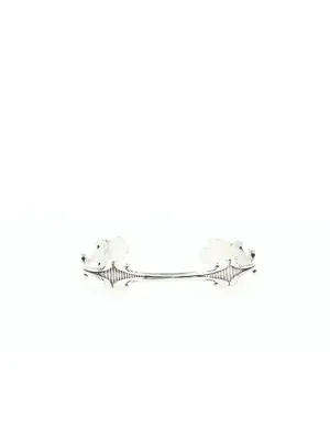 Saint Laurent Logo Engraved Bracelet