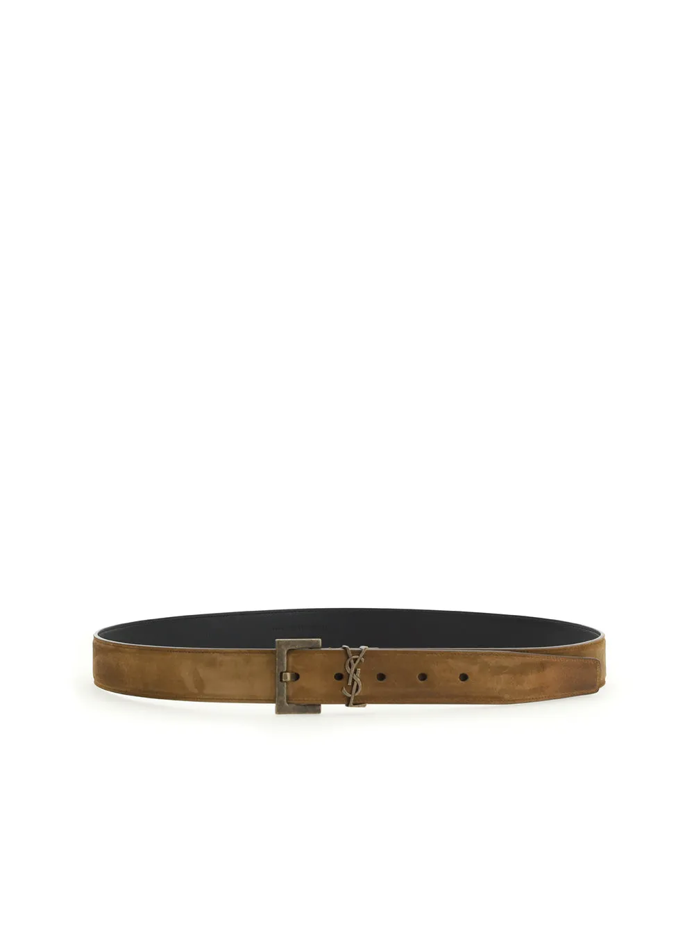 Saint Laurent Logo Plaque Belt