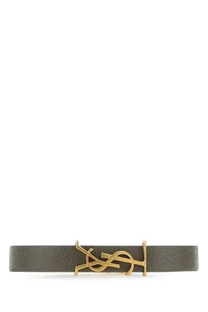 Saint Laurent Logo Plaque Bracelet