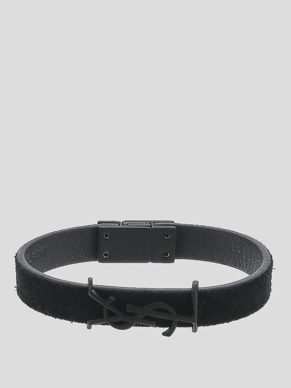 Saint Laurent Logo Plaque Bracelet