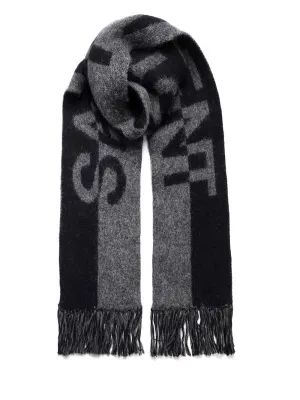 Saint Laurent Signature Knit Scarf
