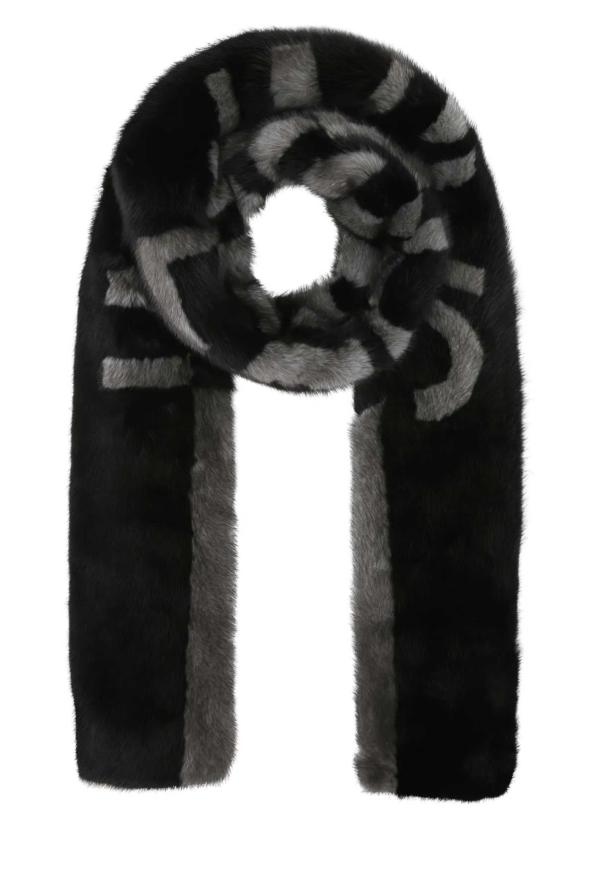Saint Laurent Signature Panelled Scarf